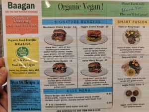 Menu page 1 at Baagan in San Ramon
