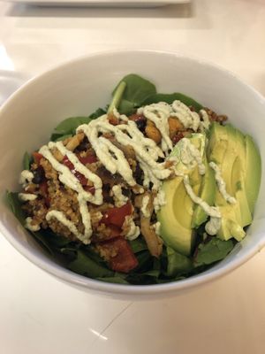 Burrito bowl at Baagan in San Ramon