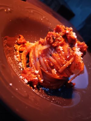 Ragū Vegano at In Gattaia Vegan Home Restaurant in Genoa