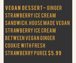 Desert menu, but wasn’t available😡 at Outer Banks Brewing Station in Kill Devil Hills