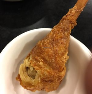 Liza veggie mock fried chicken leg at Liza Veggies 麗姐廚房 - Wan Chai in Hong Kong Island