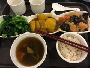 Lunch set at Liza Veggies 麗姐廚房 - Wan Chai in Hong Kong Island