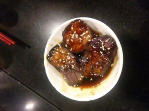 Eggplant starter at Liza Veggies 麗姐廚房 - Wan Chai in Hong Kong Island