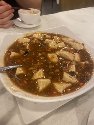 Ma po tofu  at Liza Veggies 麗姐廚房 - Wan Chai in Hong Kong Island