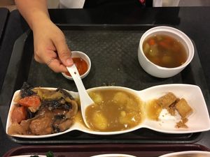 Items 1-6, choose any 3. So, for 2 pax, we chose 1-3, 4-6. :) HKD48 ea. at Liza Veggies 麗姐廚房 - Wan Chai in Hong Kong Island