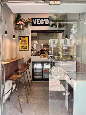 Store Inside at VEG'D - Vegan Burgers - Schöneberg in Berlin