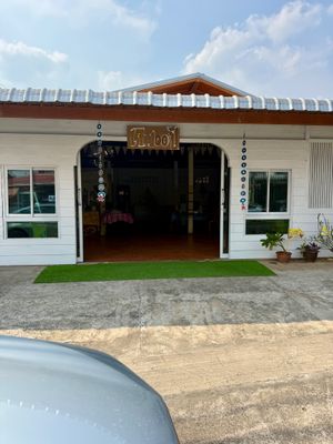 Outside view at Hundred years Vegetarian Foods in Ubon Ratchathani
