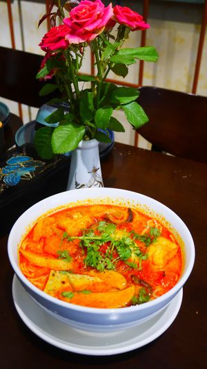 Bún riêu chay at Ẩm thực chay Nhà Mình -  Our Home Vegetarian Cuisine in Hanoi