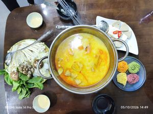 The best hotpot. at Ẩm thực chay Nhà Mình -  Our Home Vegetarian Cuisine in Hanoi