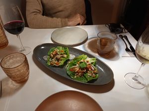San choi boa at Gingerbaby Restaurant and Bar in Queenscliff
