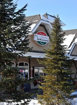 Outside at Tarahumara in Midway