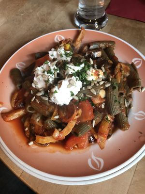  Nettle noodles  at brennNessel in Dresden