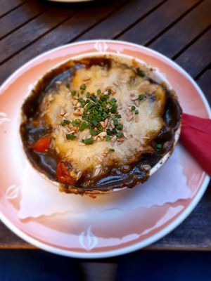 Kartoffel-Brennnessel Auflauf at brennNessel in Dresden