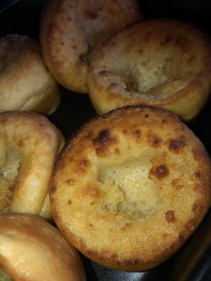 Vegan yorkies  at The Horns Inn in Stafford