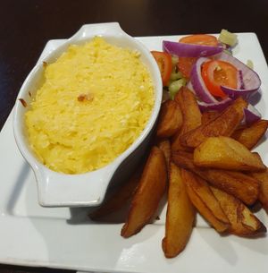 Shepards pie at The Horns Inn in Stafford