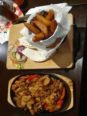 Sizzler at The Horns Inn in Stafford