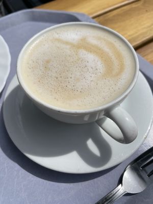 Lots of „milk“ choices  at Heller's Vegetarisches Restaurant & Cafe in Mannheim