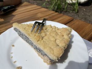 Mohnkuchen  at Heller's Vegetarisches Restaurant & Cafe in Mannheim