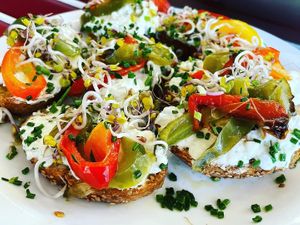  at Heller's Vegetarisches Restaurant & Cafe in Mannheim