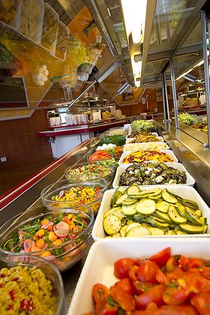  at Heller's Vegetarisches Restaurant & Cafe in Mannheim