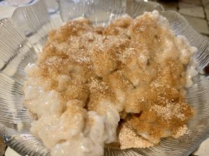 rice pudding at Heller's Vegetarisches Restaurant & Cafe in Mannheim