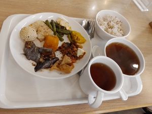 Buffet Selection. at Bijas Vegetarian 一念素食 in Hong Kong Island