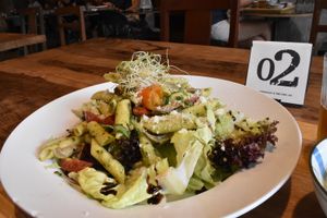Pasta salad at MUM Veggie Cafe in Hong Kong Island