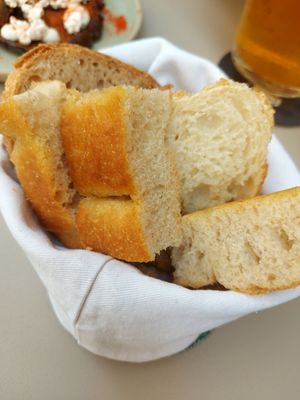 Pane e focaccia at KORA - Bistrot Vegetale in Cuneo