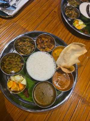 Vegan thali at Kari Leaf @ Patio in Langkawi
