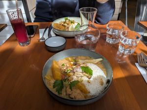 Blanquette sans veau mais wow at Le Monde à l'endroit |  The World the Right Way Up in Saint-malo
