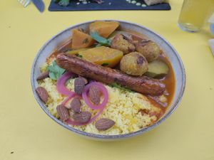 Couscous at Le Monde à l'endroit |  The World the Right Way Up in Saint-malo
