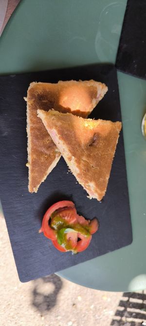 Le croque at Le Monde à l'endroit |  The World the Right Way Up in Saint-malo