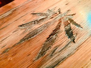 table at Hemperium in Ulm