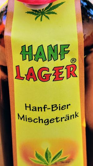 Hemp-beer at Hemperium in Ulm