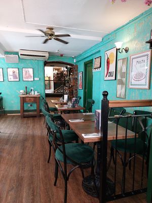 Interior of the restaurant at Bistro Pierre in Liverpool