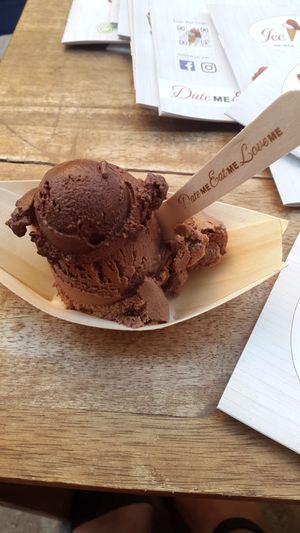 Peanut and dark chocolate  at iceDate - Amalienstt in Munich