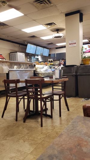 Counter order at Taj Chaat House in Irving