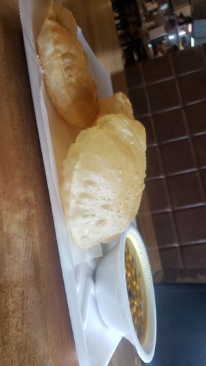 Chhole Puri at Taj Chaat House in Irving