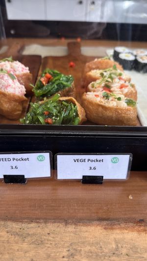 Vegan marked  at NORI TABLE - The Tannery in Christchurch