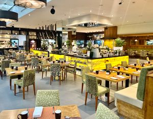 Interior  at The Talk Restaurant in Dubai