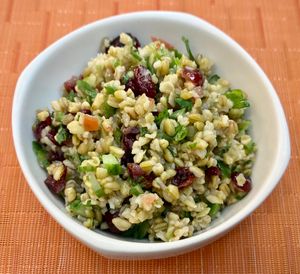 Mediterranean freekeh  at The Talk Restaurant in Dubai