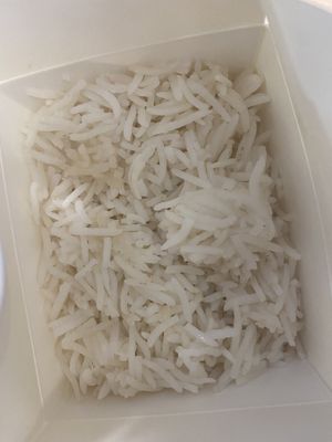 Basmati rice  at Annapurna Cafe in Seattle
