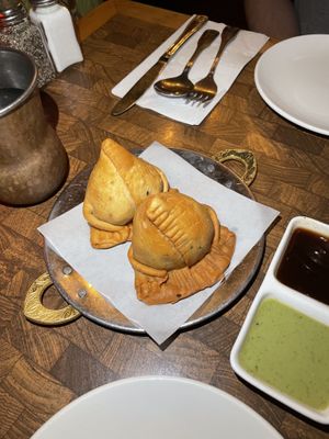 Samosa  at Annapurna Cafe in Seattle