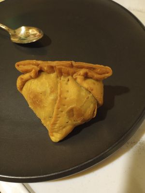Samosa at Annapurna Cafe in Seattle