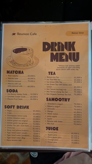  at Reunion Cafe Luang Prabang in Luang Prabang