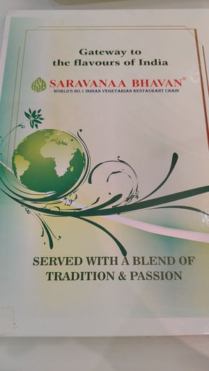  at Saravanaa Bhavan Hong Kong in Tsim Sha Tsui