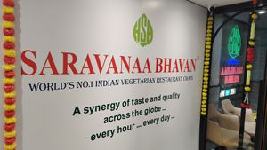  at Saravanaa Bhavan Hong Kong in Tsim Sha Tsui