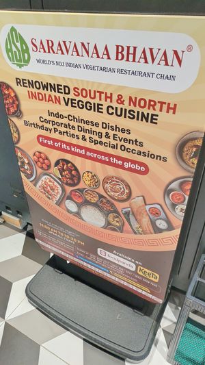  at Saravanaa Bhavan Hong Kong in Tsim Sha Tsui