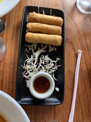 deep fried spring rolls  at Thai Village in American Fork