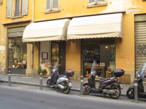 Exterior at Mondo di Eutepia in Bologna